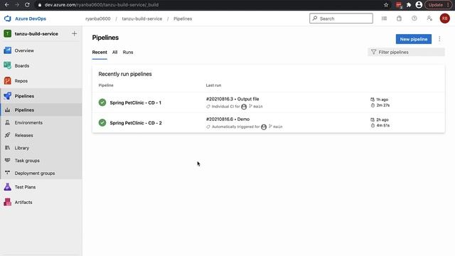 How to: Integrate VMware Tanzu Build Service with Azure DevOps and Harbor смотреть онлайн
