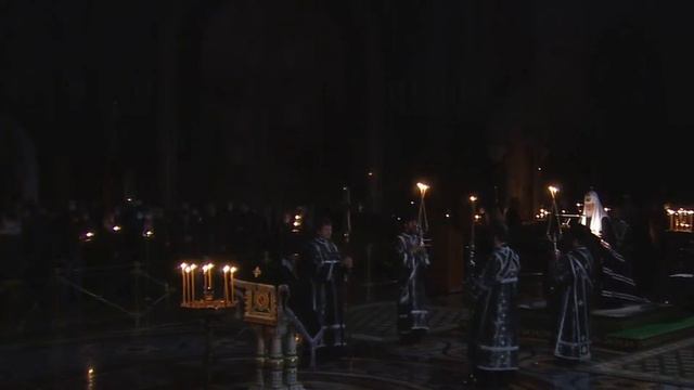 Патриарх Московский и Всея Руси Кирилл: Великий покаянный канона прп. Андрея Критского, среда смотреть онлайн