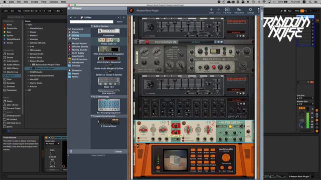 Ekssperimental Sounds Studio - 6CH Mixer Reason Rack смотреть онлайн