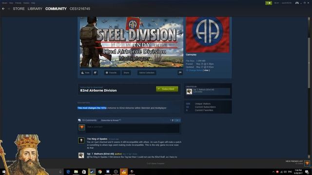 Steel Division Normandy 44 - Mod Review - 82nd Airborne Division смотреть онлайн