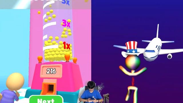 Lucky Marble Run 3D | Laser Man Run - Gameplay Walkthrough Max Levels (Part 2) смотреть онлайн