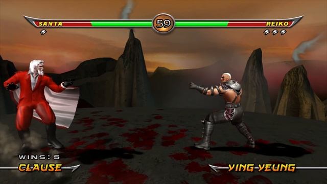 Santa Claus VS Mortal Kombat? - Armageddon Gameplay! (Kreate a Fighter Arcade Ladder) смотреть онлайн