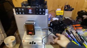 Melitta течёт справа, много воды в поддоне. Varianza Passion Barista