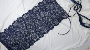 Как сшить трусы с кружевом, высокой посадкой, удобные, которые от магазинных не отличить