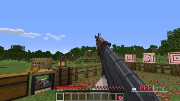 ปืนน้อยคลิปสั้น Minecraft Timeless and Classics Guns