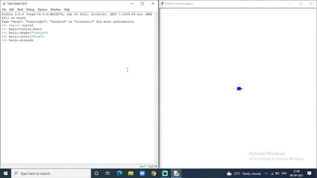 how to draw a rectangle in python idle ep-3 смотреть онлайн