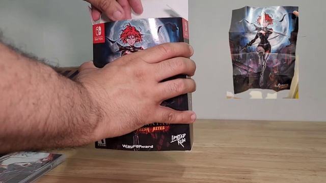 bloodrayne betrayal fresh bites collectors edition unboxing for the Nintendo switch, смотреть онлайн