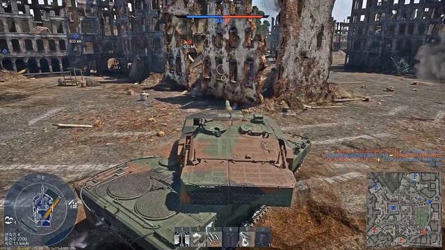 [War Thunder] Leopard2 PL , 8kill/0d , soloplay , City смотреть онлайн