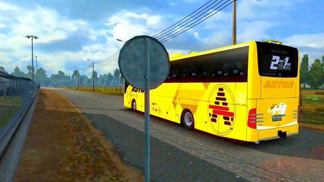 Mercedes Benz Tourismo for ETS2 1.37&1.38 смотреть онлайн