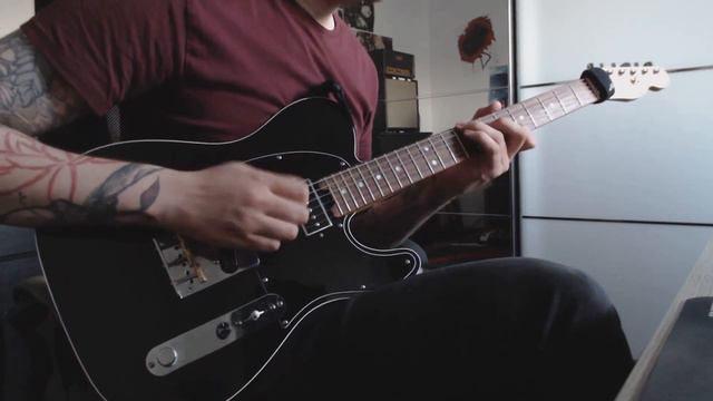 Fender American Elite Telecaster - modded - Gibson p-94r - Dimarzio Tone Zone T смотреть онлайн