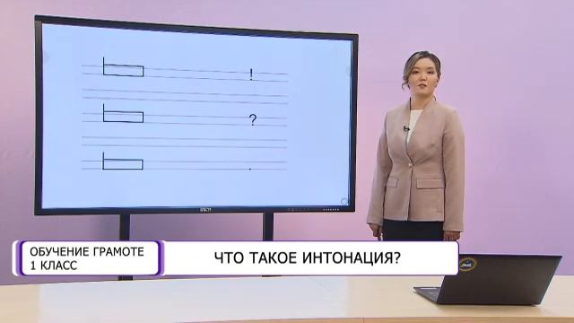 Обучение грамоте. 1 класс. Что такое интонация? /08.09.2020/ смотреть онлайн