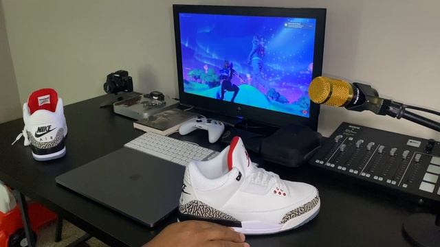 DHGate Jordan White Cement 3's. смотреть онлайн
