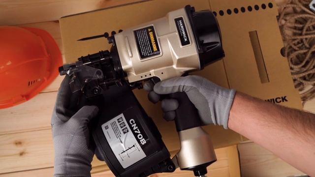 HARDWICK CN70B | Гвоздезабивной пневматический пистолет | Каркасный нейлер | Экспресс-обзор смотреть онлайн