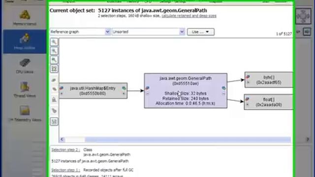 Finding a memory leak with JProfiler (Old, LowRes) смотреть онлайн
