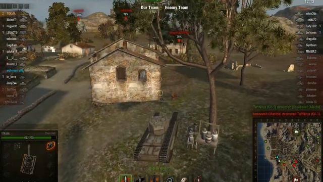 World of Tanks-Churchill-2000 Damage with initial gun(75Damage)-Ace Tanker Game-Мир танков смотреть онлайн
