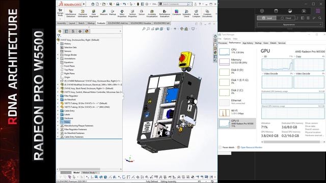 AMD Radeon Pro W5500 RDNA
