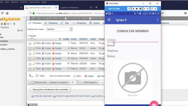 Aplicativo Android Integrado - Aula 01 - APP com Mysql смотреть онлайн