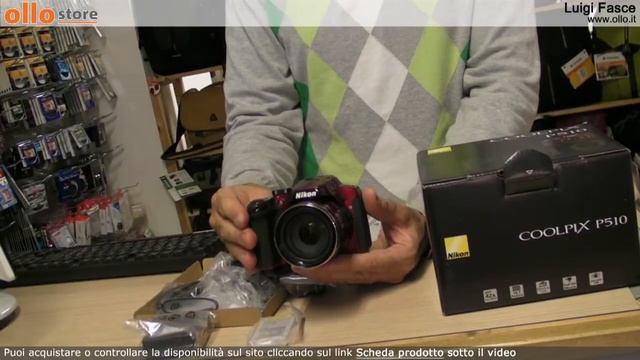 Nikon Coolpix P510, Super Zoom 42x E Gps Integrato