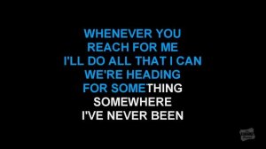 The Power Of Love in the style of Celine Dion karaoke video with lyrics (no lead vocal)