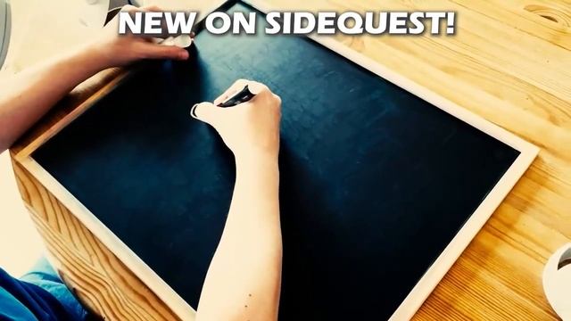 Contour VR Trailer On SideQuest - Real-Life Drawing In AR With Quest 2 Passthrough Mode!