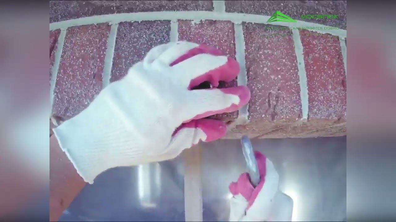 Зачистка швов. Баварская кладка. Кирпич Браер смотреть онлайн