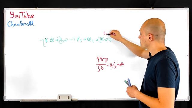 Какую массу (г) хлорида калия следует подвергнуть электролизу в водном растворе, чтобы получить смотреть онлайн