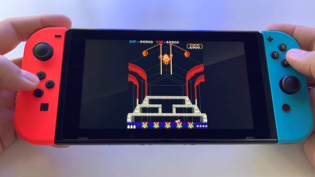 Arcade Archives DONKEY KONG 3 | Nintendo Switch handheld gameplay смотреть онлайн