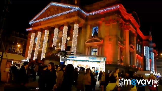 Brussels New Year Tree. Брюссельская Новогодняя Ёлочка на Grandе - Place.