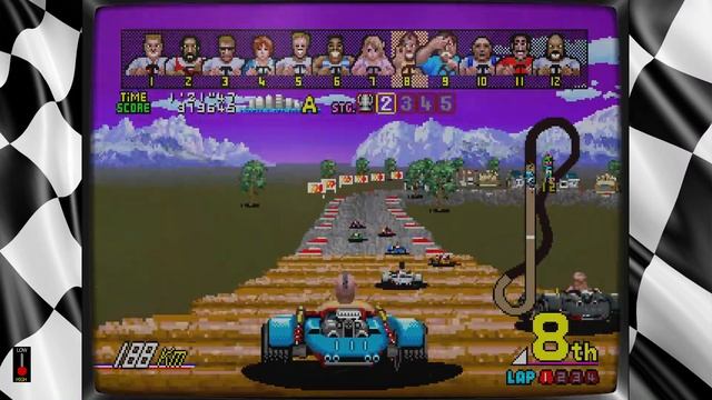Power Drift (1988) - MAME Arcade смотреть онлайн