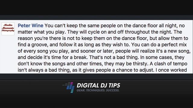 How Do You Keep People On The Dancefloor? - DJ Tips смотреть онлайн