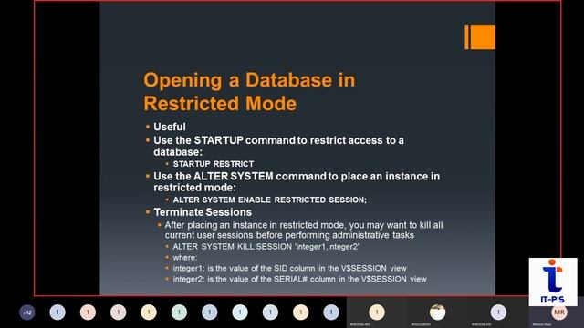 L1-Starting up a database noamount in Urdu hindi смотреть онлайн