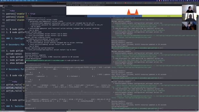 GitLab Geo - Promoting a secondary site with a Patroni standby cluster смотреть онлайн