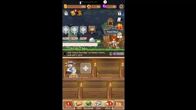 Cooking Quest : Food Wagon Adventure - My first few minutes in this game смотреть онлайн