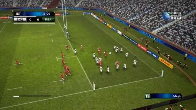 Rugby World Cup 2011 Game Demo Review (HD) England vs South Africa смотреть онлайн