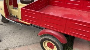 Ранний мотороллер муравей , на базе туриста , отличия.