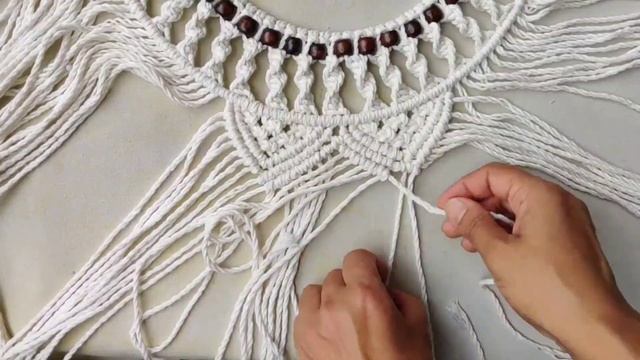 How to Make Macrame Mirror | Step by Step Tutorial смотреть онлайн