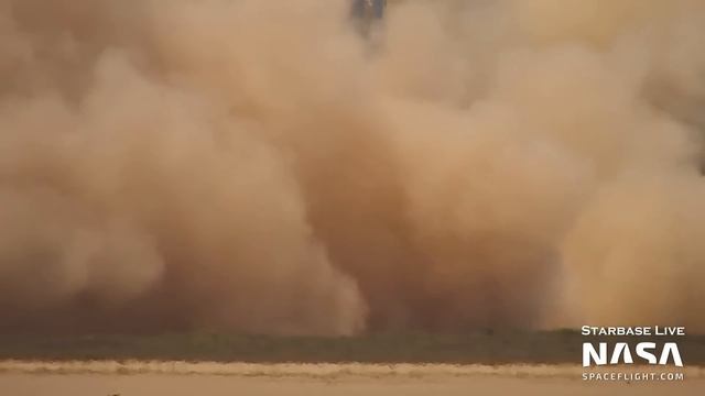 SpaceX Performs Long Duration Raptor Firing on Booster 7 смотреть онлайн