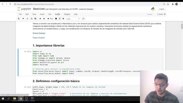 Segmentación semántica de imágenes usando U-net | Explicación y código en python смотреть онлайн