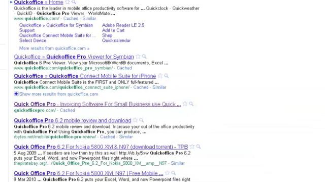 Quick Office Pro Software SEO Example смотреть онлайн