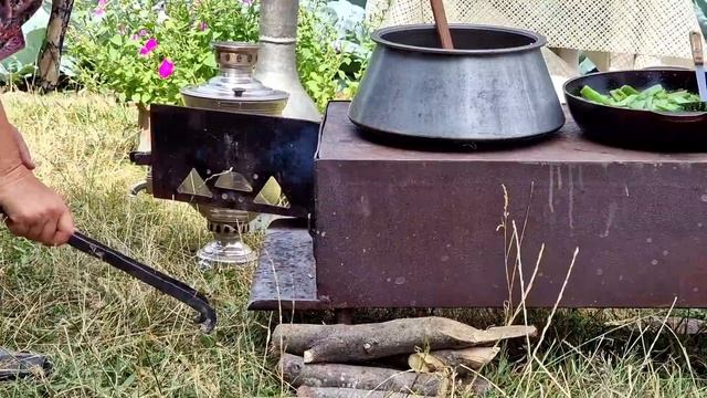 Жареная Фасоль. Готовим Свежую Стручковую Фасоль из Своего Огорода смотреть онлайн