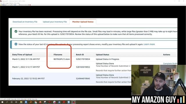 Version Control: Excel Template File Uploads for Amazon FBA смотреть онлайн