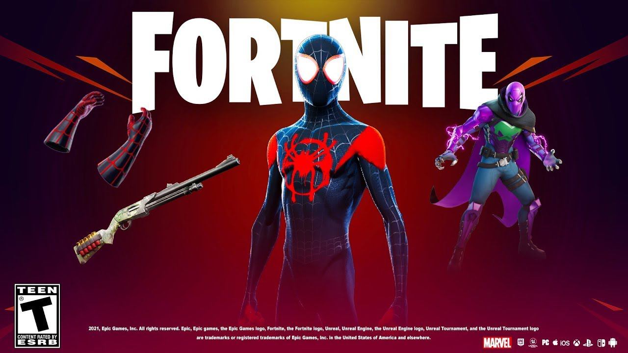 Fortnite Miles Morales Skin #Shorts смотреть онлайн