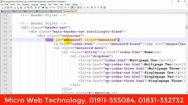 How to create WordPress menu location? Advanced WordPress tutorial ( Part 37) смотреть онлайн