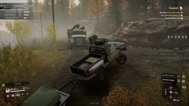 SnowRunner - поручения Остров Драммонд и Островное озеро смотреть онлайн