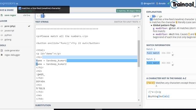 15. Master Regular Expressions - Predefined character classes List - 2 смотреть онлайн