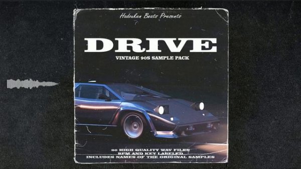 VINTAGE 90s SAMPLE PACK - "DRIVE" (Hip-Hop, Jazz, Synthwave, Japanese Pop Samples)