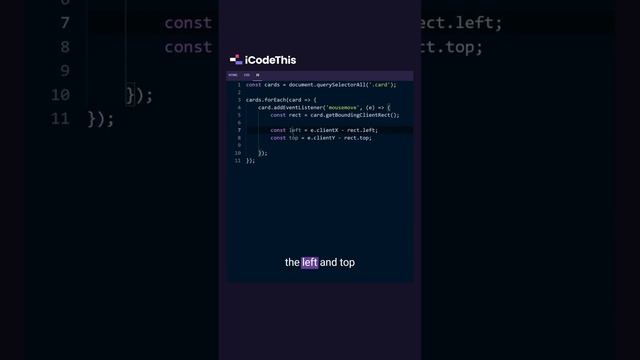 Mouse Effect with JavaScript and CSS #iCodeThis смотреть онлайн