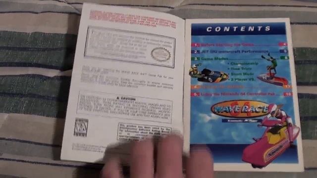 Wave Race 64 - Cartridge Authentication & Manual смотреть онлайн