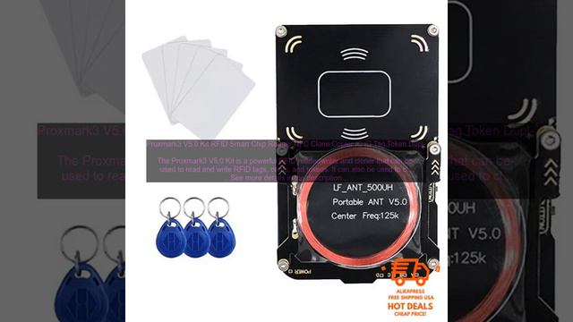 1005006184517295 Proxmark3 V5 0 Kit RFID Smart Chip Reader NFC Clone Copier IC ID Tag T