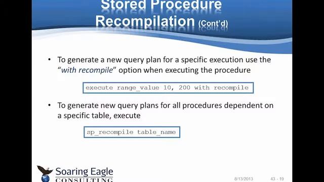 Stored Procedures Webinar - Part 3 смотреть онлайн
